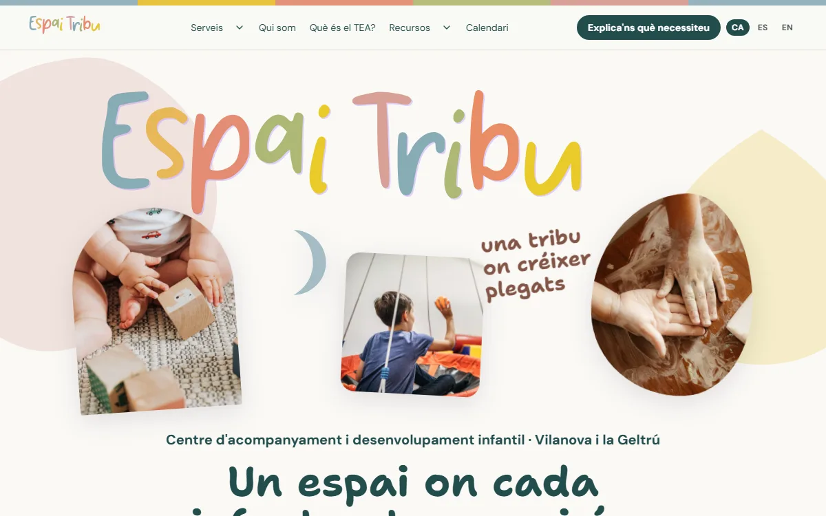 Web de Espai Tribu
